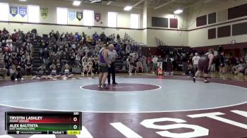 285 lbs Quarterfinal - Trystin Lashley, Mount Vernon vs Alex Bautista, East Marshall/GMG