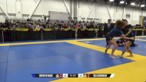 REA CHISHOLM vs BRESYLN NASO 2024 World IBJJF Jiu-Jitsu No-Gi Championship