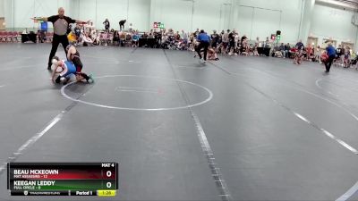 56 lbs Round 5 (8 Team) - Beau McKeown, Mat Assassins vs Keegan Leddy, Full Circle