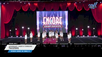 Legendary Cheer & Tumbling - Twisters [2023 L1 Junior - D2 - Small - B Day 3] 2023 Encore Grand Nationals