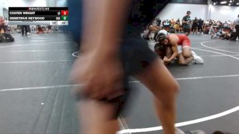 193 lbs Round 1 - Demetrius Heywood, SLATE WRESTLING ACADEMY vs Costen Wright, Level Up