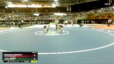 98 lbs Champ. Round 1 - Cole Jensen, Rocky Mountain vs Brayden Harrison, Hermiston Oregon