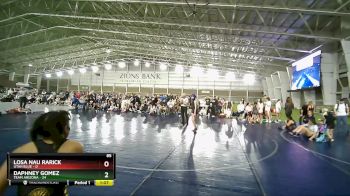 90 lbs Round 3 (4 Team) - Lailani Strong, Team Arizona vs Charlotte Zimmerer, Utah Blue