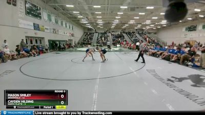 126 lbs Round 3 (8 Team) - Mason Smiley, Broomfield vs Cayden Hilding, North Platte