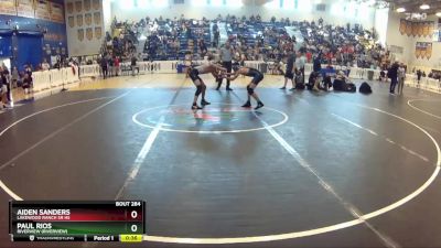 106 lbs Cons. Round 3 - Aiden Sanders, Lakewood Ranch Sr Hs vs Paul ...