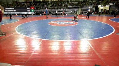 112 lbs Round Of 16 - Luke Stuck, Walton Takedown Club vs Jace Janney, Heard Wrestling Club