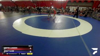 160 lbs Semifinal - Griffin Lundeen, MN vs Brent Slade, IA