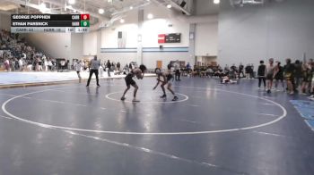 120 lbs Round 1 (16 Team) - Ethan Parsnick, Harrison vs George Popphen, Carrollton