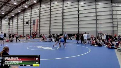 112 lbs Finals (8 Team) - Jorja Boller, Millard South Queens vs Anete Rodriguez, Mayhem WC Black