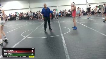 120 lbs Round 2 (4 Team) - Max Torrez, Daniel Cormier WA vs Ben Hall, Terps Xpress