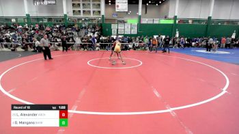 110 lbs Round Of 16 - Logan Alexander, Archbishop Stepinac vs Gavin Mangano, Shoreham-wading River