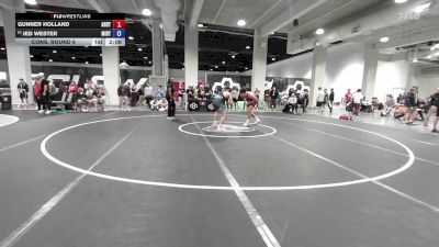 U20 Freestyle FS - 79 lbs Cons. Round 6 - Gunner Holland, Arkansas RTC vs Jed Wester, Minnesota - RTC