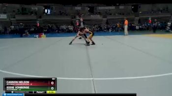 60 lbs Finals (8 Team) - Eddie VonBerge, Hutchinson vs Cannon Nelson, NLS (New London/Spicer)