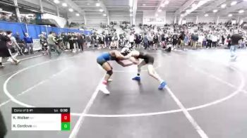 120 lbs Consi Of 8 #1 - Kyle Walker, NY vs Roberto Cordova, NM