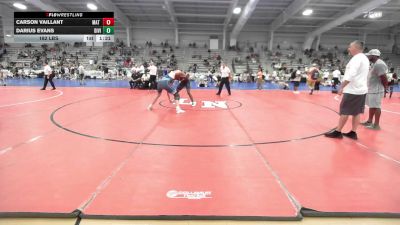 182 lbs Rr Rnd 2 - Carson Vaillant, Mat Warriors vs Darius Evans, Division-1 Potentially Dangerous