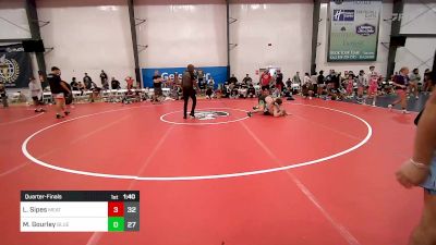 175 lbs Quarterfinal - Luke Sipes, Meatballs vs Mason Gourley, Blue Wave Barn