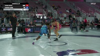 74 kg Semis - Evan Wick, TMWC vs David Carr, Cyclone RTC/ TMWC