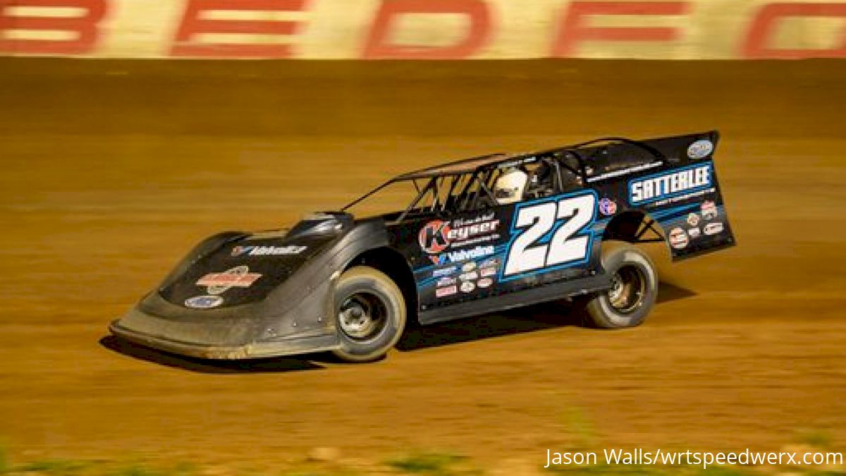 Tire-Conserving Satterlee Treads To Richest Victory at Bedford Speedway