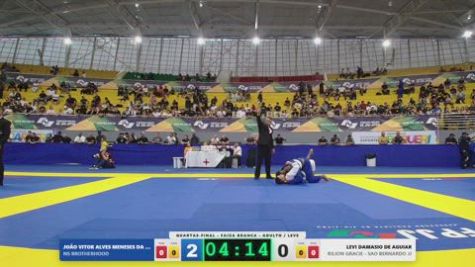 LEVI DAMASIO DE AGUIAR vs JOÃO VITOR ALVES MENESES DA ROCH 2026 FPJJ Circuito Paulista GI Etapa 3