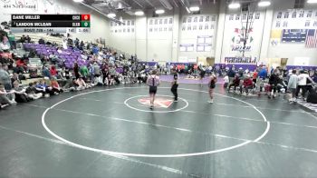 144 lbs Quarterfinal - Landon McLean, Blackman vs Dane Miller, Christian County