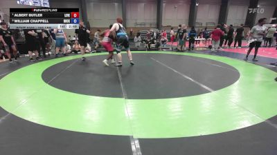285 lbs Semifinal - Albert Butler, Level Up Wrestling Center vs William Chappell, Rockmart Takedown Club