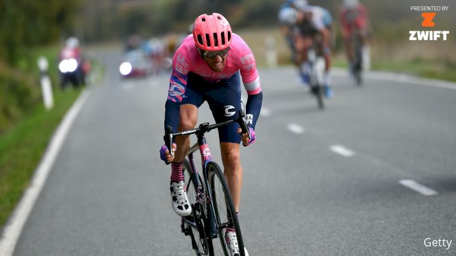 Woods Wins Vuelta Stage Seven As Carapaz Keeps Overall Lead