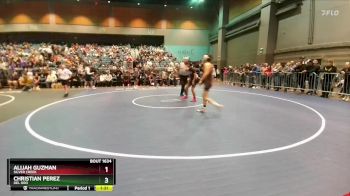 120 lbs Quarterfinal - Alijah Guzman, Silver Creek vs Christian Perez, Del Oro