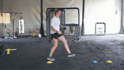 Stride Length Pitching Drill | Samantha Show