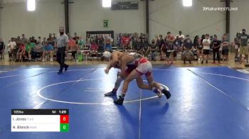 105 lbs Prelims - Isaiah Jones, Team Tulsa vs Hagen Blanck, Team Kansas Association