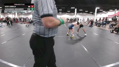 68 lbs Round 1 (6 Team) - Alexander Gerasimov, Xtreme Team Blue vs Alex Labella, Mat Warriors