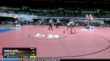 150 lbs Semis (4 Team) - Kevin Scafe, Cox vs Charles Perrin, Delaware Military Acad (DE)