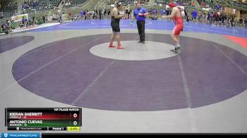 222 lbs Placement (4 Team) - Antonio Cuevas, Riverside vs Kieran Sherritt, Coquille