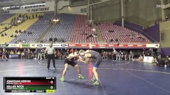 165 lbs 2nd Wrestleback (16 Team) - Keller Rock, Embry-Riddle (Ariz.) vs Jonathan Kervin, Indiana Tech