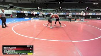 285 lbs Semis & Wb (16 Team) - Cael DeNigris, Delaware Military Academy vs John Pearson, Mountain View