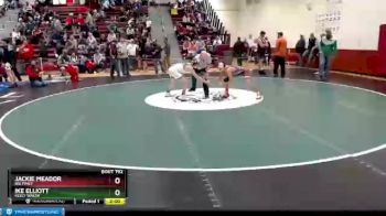 113 lbs Semifinal - Ike Elliott, Kelly Walsh vs Jackie Meador, Big Piney