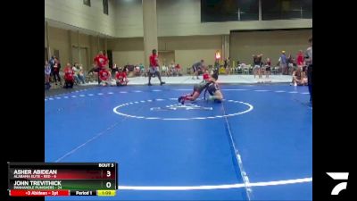 75 lbs Round 1 (6 Team) - Asher Abidean, Alabama Elite - Red vs John Trevithick, Panhandle Punishers