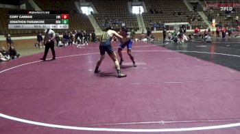 184 lbs Round 1 (10 Team) - Jonathon Paramore, Reinhardt University (GA) vs Cory Cannan, Lindsey Wilson (Ky.)