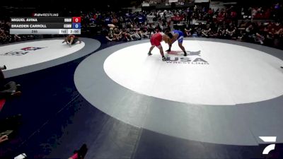 285 lbs Miguel Avina, NAWA - North Area Wrestling Association vs Braeden Carroll, CMWA - Coastal Mountain Wrestling Association