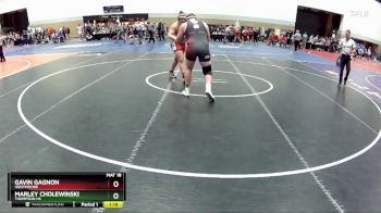 285 lbs Champ. Round 1 - Marley Cholewinski, Thompson HS vs Gavin Gagnon, Westmoore