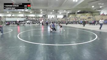 55 lbs Cons. Round 1 - Landon Gray, Lawrence Co Wrestling Club vs Fletcher Dowlen, Sumner Co Wrestling Club