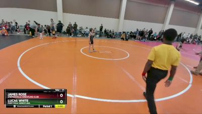 71 lbs 5th Place Match - James Rose, Stephenville Wrestling Club vs Lucas White, Fort Polk Wrestling