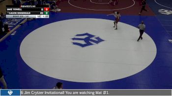 141 lbs 1st Place Match - Jake Yowell, Roanoke College vs Calvin Singewald, Wisconsin Eu Claire