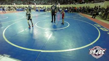 58 lbs Consi Of 4 - Gabriel Coyle, Amped Wrestling Club vs Robert Frey, Norman Grappling Club