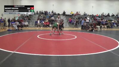 144 lbs Cons. Round 2 - Beckett Sexton, Benton Community vs Charles Lahey, Dubuque Hempstead