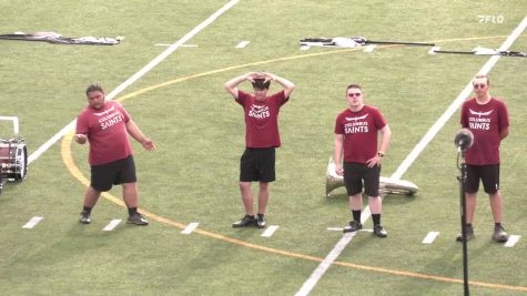 Columbus Saints "Portrait" at 2025 Bluecoats Opening Night Community Celebration