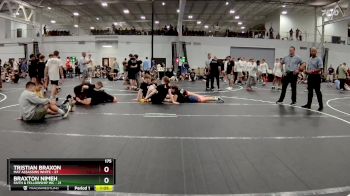 175 lbs Round 5 (8 Team) - Braxton Nimeh, Faith & Fellowship WC vs Tristian Braxon, Mat Assassins White