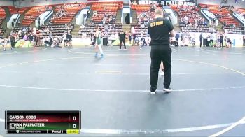 130 lbs Cons. Round 3 - Carson Cobb, All American Training Center vs Ethan Palmateer, Unattached