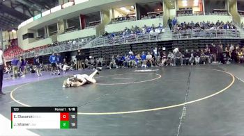 120 lbs Round 7 (8 Team) - Joshua Shaner, Lincoln East vs Eric Slusarski, Columbus