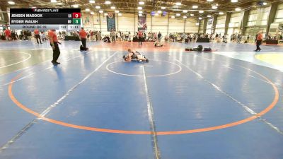 90 lbs Round Of 32 - Jensen Maddox, GA vs Ryder Walsh, ME