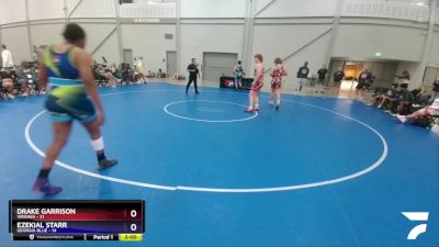 220 lbs Semis & 3rd Wb (16 Team) - Drake Garrison, Virginia vs Ezekial Starr, Georgia Blue